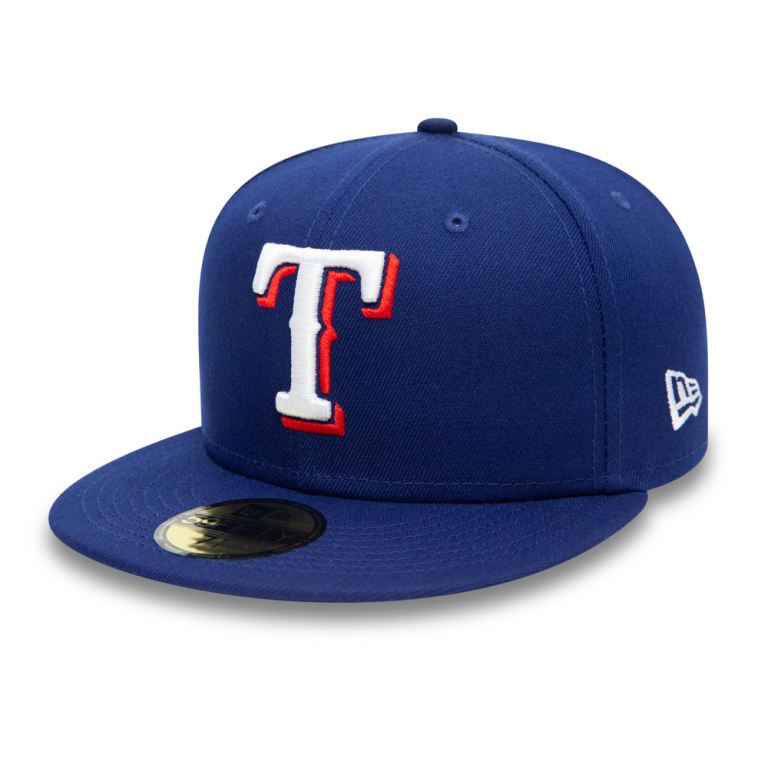 Gorras New Era 59fifty Azules - Texas Rangers Authentic On Field Game 09742PKZW